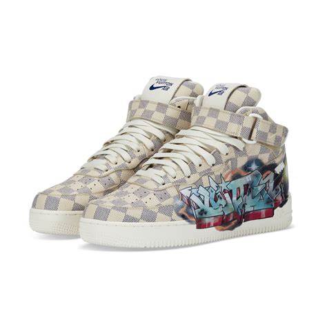 louis vuitton nike air force 1 mid